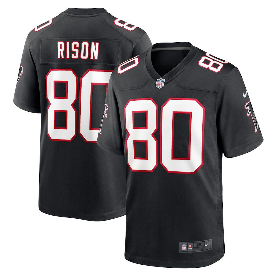 Men Atlanta Falcons 80 Andre Rison Nike Black Retired Player NFL Jersey